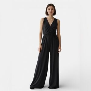 Elegant Black Sleeveless Jumpsuit